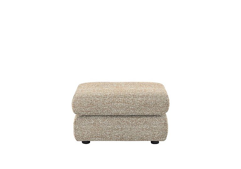 G Plan - Avon Fabric Storage Footstool - Kampala Beige