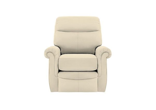 G Plan  Avon NC Leather Armchair  Cambridge Stone | Bed Sava