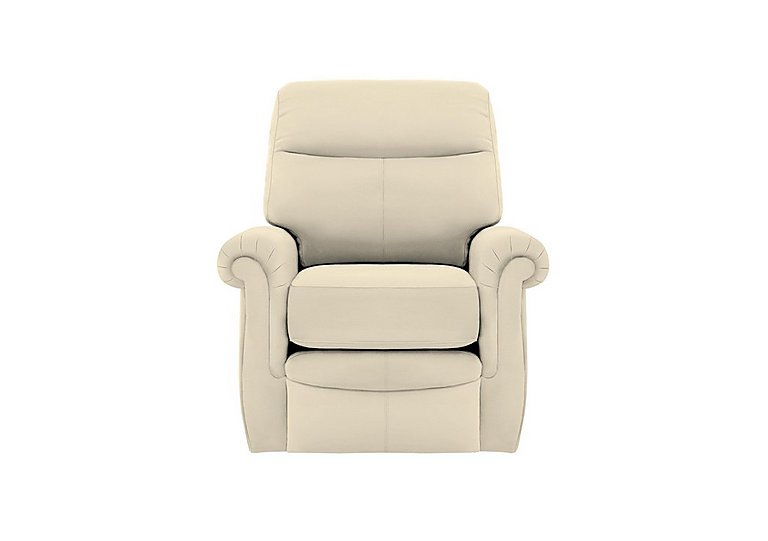G Plan  Avon NC Leather Armchair  Cambridge Stone | Bed Sava