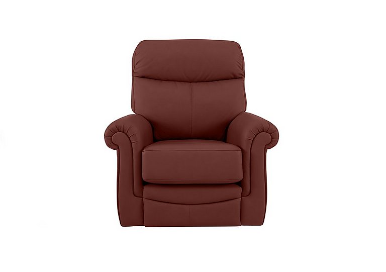 G Plan  Avon NC Leather Armchair  Capri Claret | Bed Sava