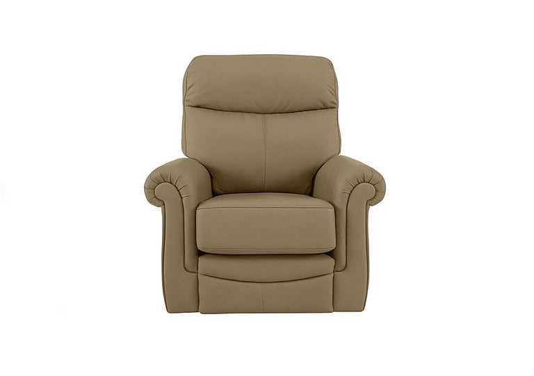 G Plan  Avon NC Leather Armchair  Capri Mushroom | Bed Sava