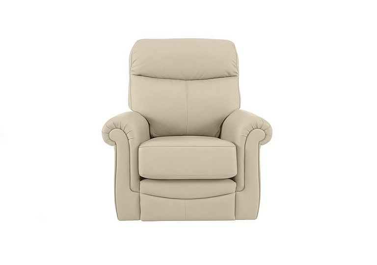G Plan  Avon NC Leather Armchair  Capri Stone | Bed Sava