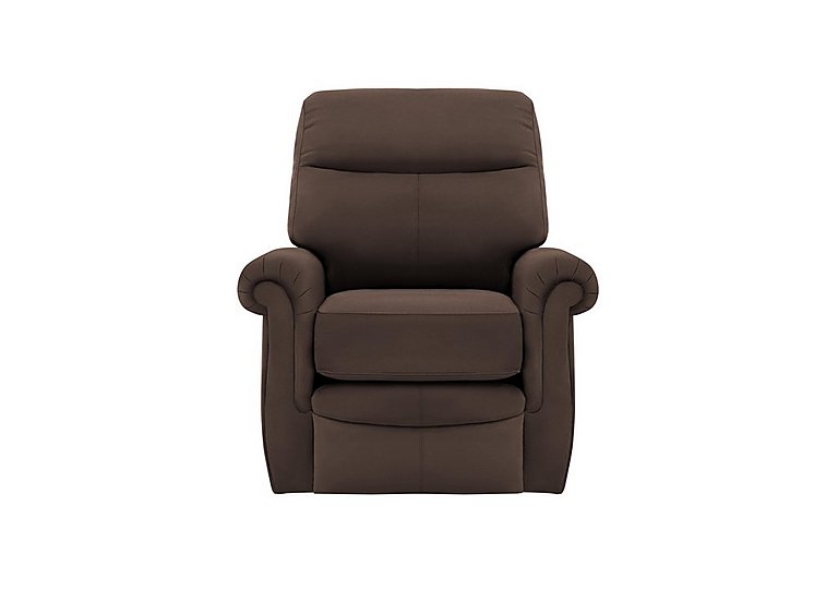 G Plan  Avon NC Leather Armchair  Capri Chocolate | Bed Sava