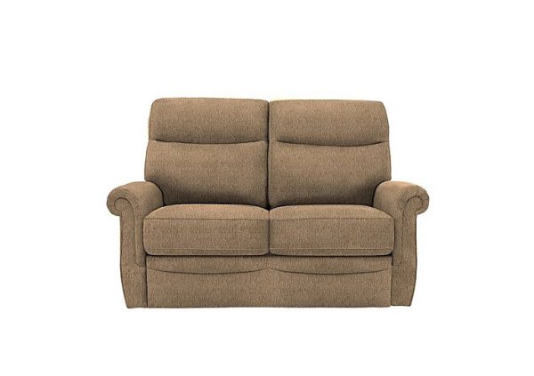 G Plan  Avon Small 2 Seater Fabric Sofa  Boucle Cocoa | Bed Sava