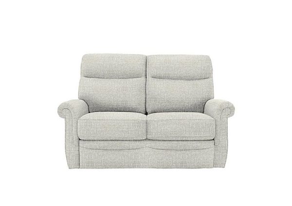 G Plan  Avon Small 2 Seater Fabric Sofa  Waffle Taupe | Bed Sava