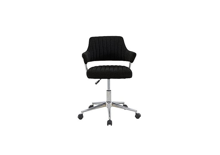 Blaire Swivel Office Chair - Charcoal