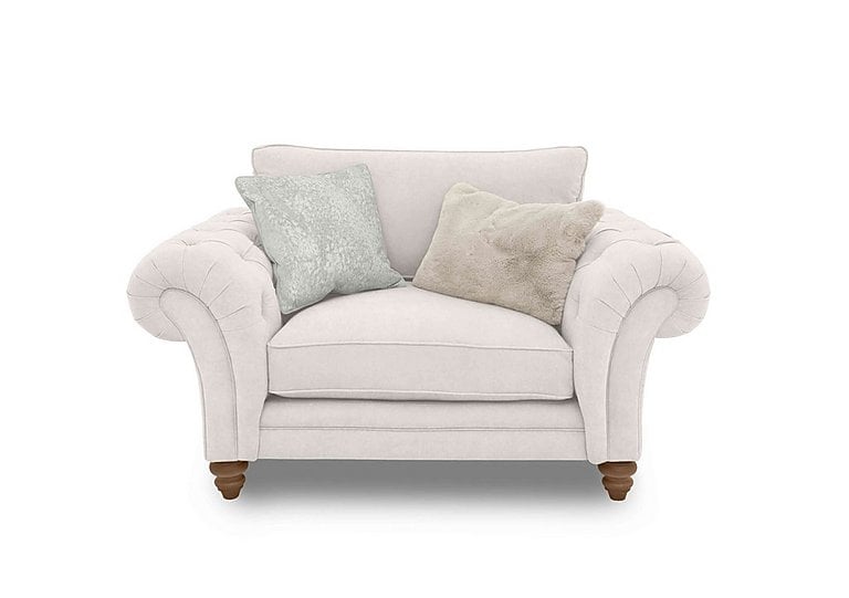 Boutique Collection - Blenheim Classic Back Snuggler - Darwin Ivory with Oak Feet