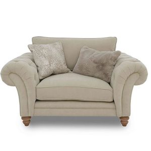 Boutique Collection  Blenheim Classic Back Snuggler  Marlborough Wicker Mink with Oak Feet | Bed Sava