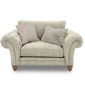 Boutique Collection  Blenheim Classic Back Snuggler  Savoy Mink with Oak Feet | Bed Sava