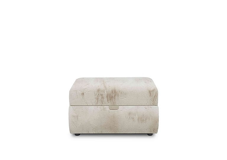 Boutique Collection - Blenheim Small Storage Stool - Vancouver Fur Ivory