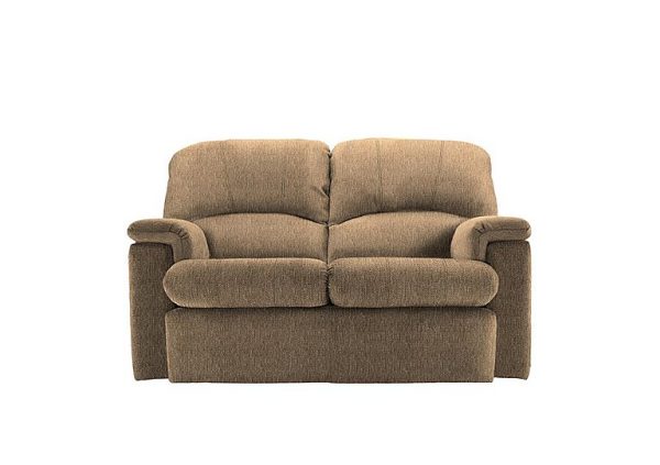 G Plan  Chloe 2 Seater Fabric Power Recliner Sofa  Boucle Cocoa | Bed Sava