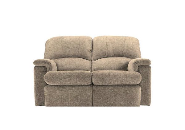 G Plan  Chloe 2 Seater Fabric Power Recliner Sofa  Dapple Sparrow | Bed Sava
