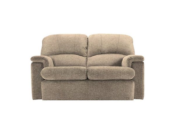 G Plan  Chloe 2 Seater Fabric Sofa  No Recliner  Dapple Sparrow | Bed Sava