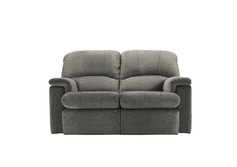 G Plan  Chloe 2 Seater Fabric Manual Recliner Sofa  Mirage Slate | Bed Sava