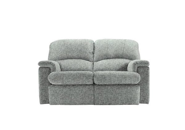 G Plan  Chloe 2 Seater Fabric Power Recliner Sofa  Remco Duck Egg | Bed Sava