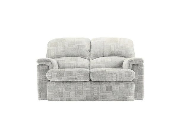 G Plan  Chloe 2 Seater Fabric Sofa  No Recliner  Lydia Blush | Bed Sava
