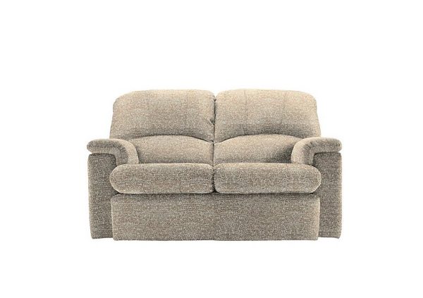 G Plan  Chloe 2 Seater Fabric Sofa  No Recliner  Kampala Beige | Bed Sava