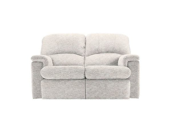 G Plan  Chloe 2 Seater Fabric Power Recliner Sofa  Rush Cream | Bed Sava