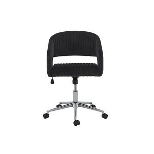 Coco Swivel Office Chair  Charcoal | Bed Sava
