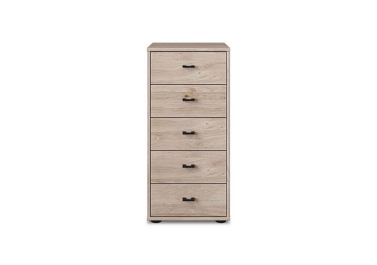 Wiemann - Dallas 40cm 5 Drawer Chest - Holm Oak