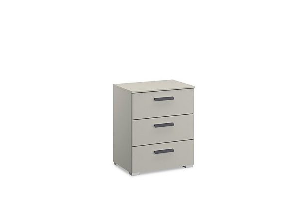 Rauch  Dante 3 Drawer Décor Bedside Cabinet | Bed Sava
