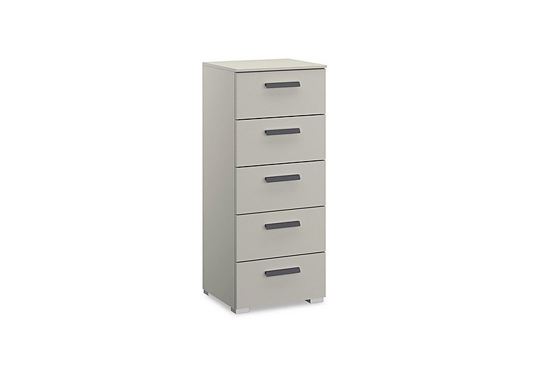Rauch - Dante 5 Drawer Décor Narrow Chest - Champagne