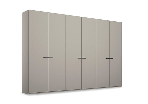 Rauch  Dante 301cm 6 Door Hinged Décor Wardrobe | Bed Sava