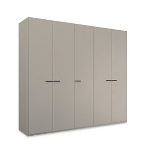 Rauch  Dante 251cm 5 Door Hinged Décor Wardrobe | Bed Sava