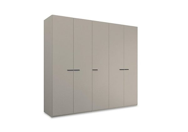 Rauch  Dante 251cm 5 Door Hinged Décor Wardrobe | Bed Sava