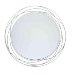 Edith Mirror  Silver | Bed Sava