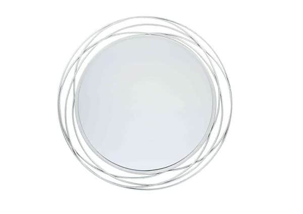 Edith Mirror  Silver | Bed Sava