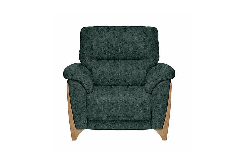 Ercol - Enna Fabric Power Recliner Armchair - Green