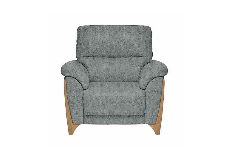 Ercol - Enna Fabric Power Recliner Armchair - Charcoal Grey