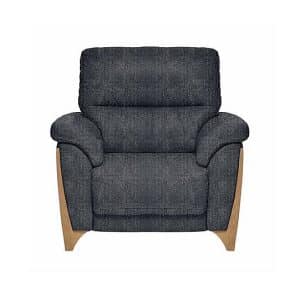 Ercol  Enna Fabric Power Recliner Armchair  Charcoal | Bed Sava