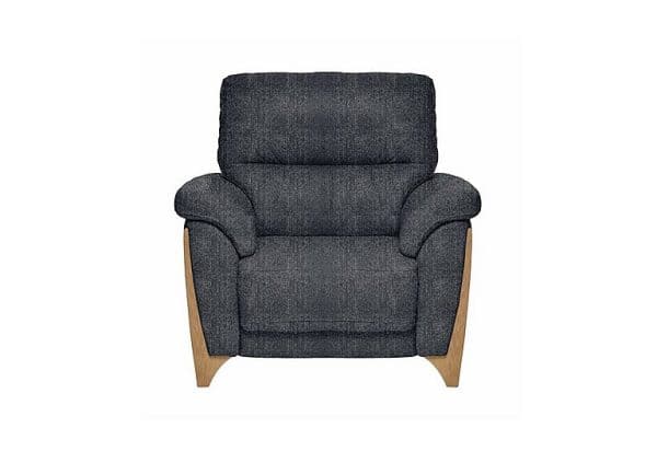 Ercol  Enna Fabric Power Recliner Armchair  Charcoal | Bed Sava