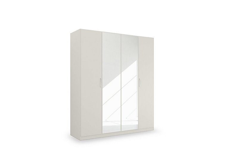 Rauch - Impulse 181cm 4 Door Décor Hinged Wardrobe with 2 Mirror Doors