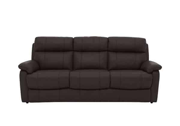 World of Leather  Relax Station Komodo 3 Seater NC Leather Sofa | Bed Sava