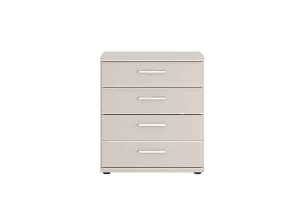 Kempton 4 Drawer Wide Chest  Champagne | Bed Sava