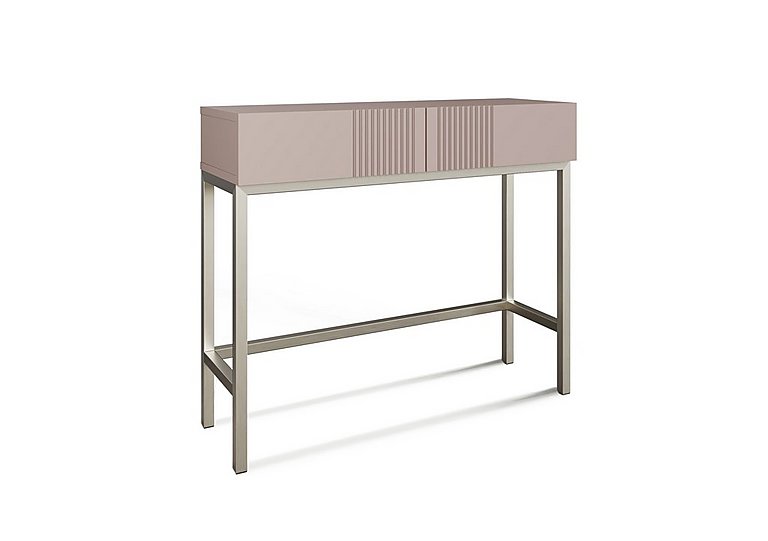 Delta Vanity Table with Smart LED Lighting - Mulberry