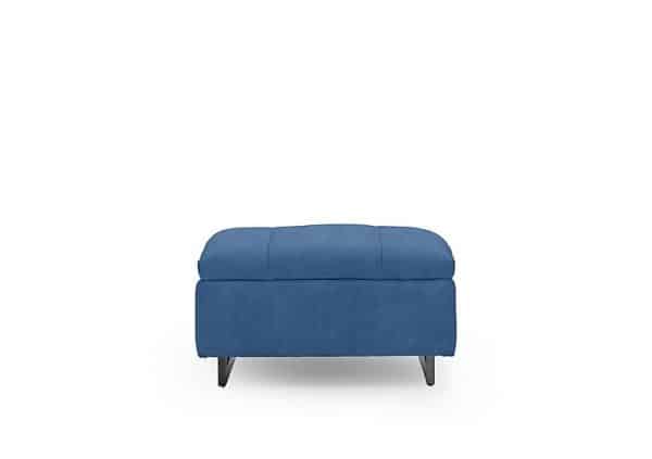 Gisella Fabric Large Footstool  Dexter Wave | Bed Sava