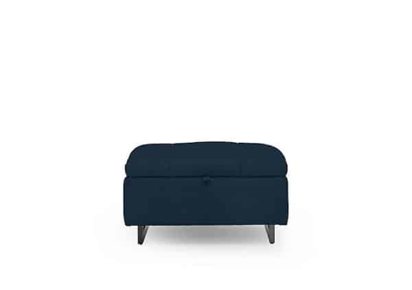 Gisella Fabric Storage Footstool  Opulence Royal | Bed Sava
