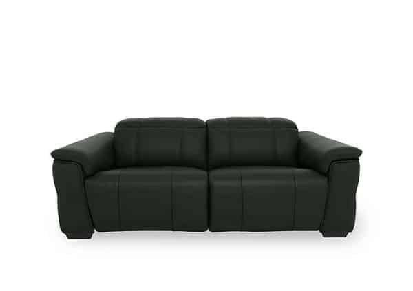 Inca NC Leather 3 Seater Power Recliner Sofa with Power Headrests  Oslo Pine | Bed Sava