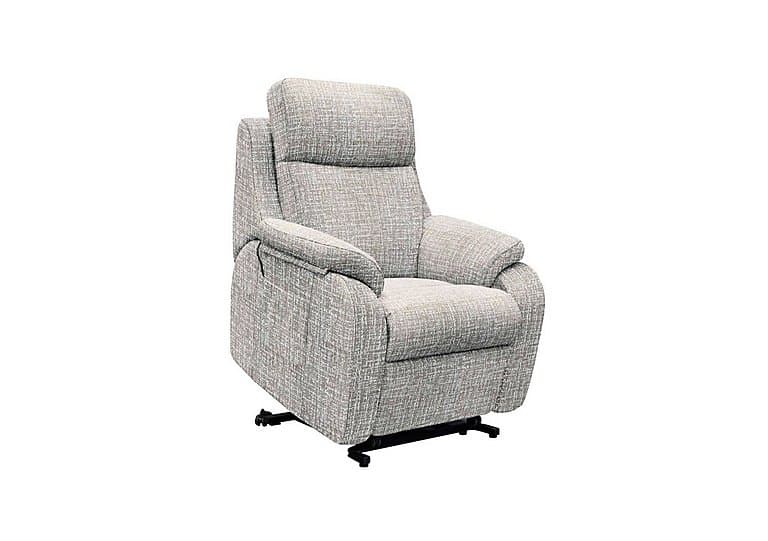 G Plan - Kingsbury Small Fabric Lift and Rise Chair - Shore Slate