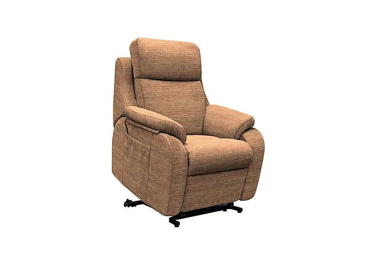 G Plan - Kingsbury Small Fabric Lift and Rise Chair - Victoria Ginger