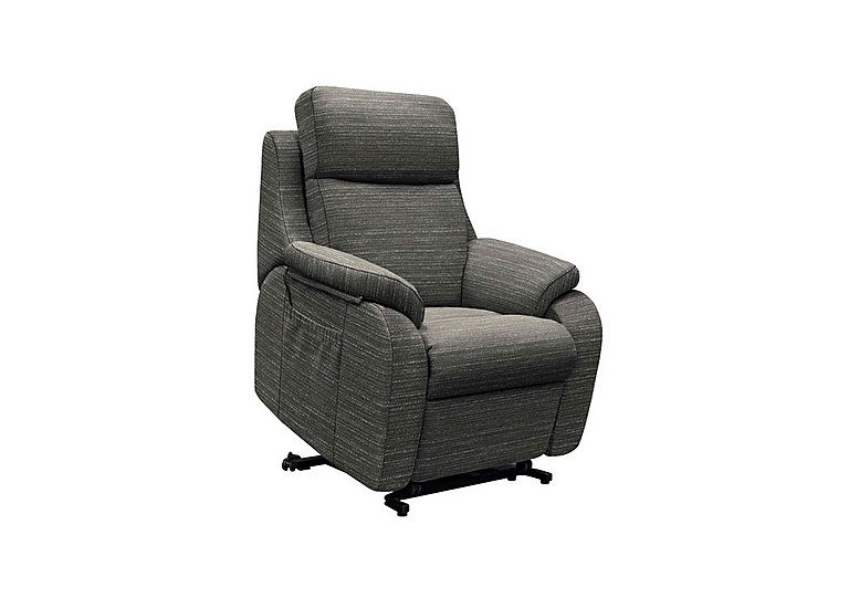 G Plan - Kingsbury Small Fabric Lift and Rise Chair - Victoria Slate