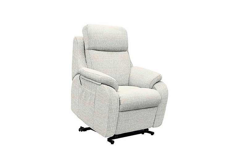 G Plan - Kingsbury Small Fabric Lift and Rise Chair - Waffle Taupe