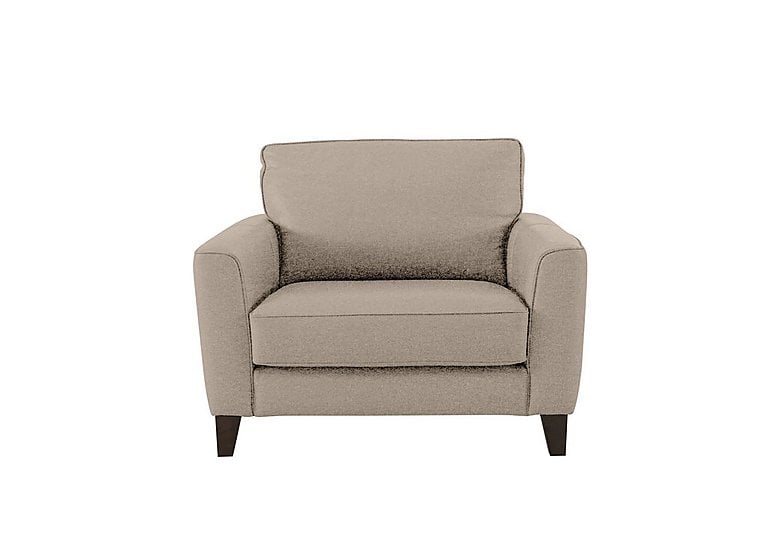 Brondby Fabric Cuddle Chair - R28 Beige