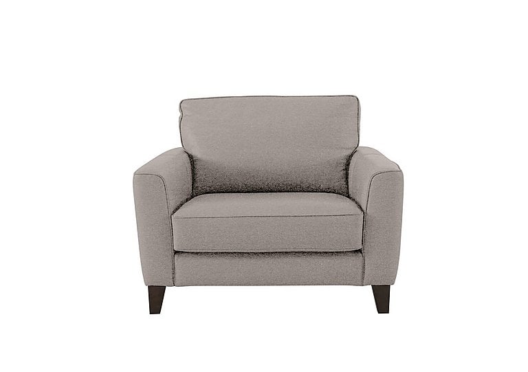 Brondby Fabric Cuddle Chair - Wild Dove