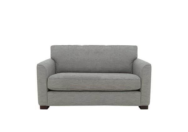 Elora Fabric Snuggler Chair  Warm Grey | Bed Sava