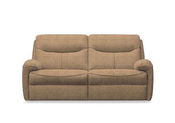 G Plan  Amesbury Fabric 3 Seater Sofa  Boucle Cocoa | Bed Sava